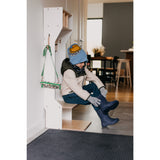 Duck Woodworks White Garderobe Outerwear