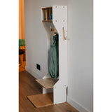 Duck Woodworks White Garderobe Outerwear