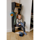 Duck Woodworks Black Garderobe Outerwear