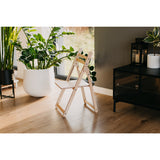 Duck Woodworks Natural Foldbar Stol