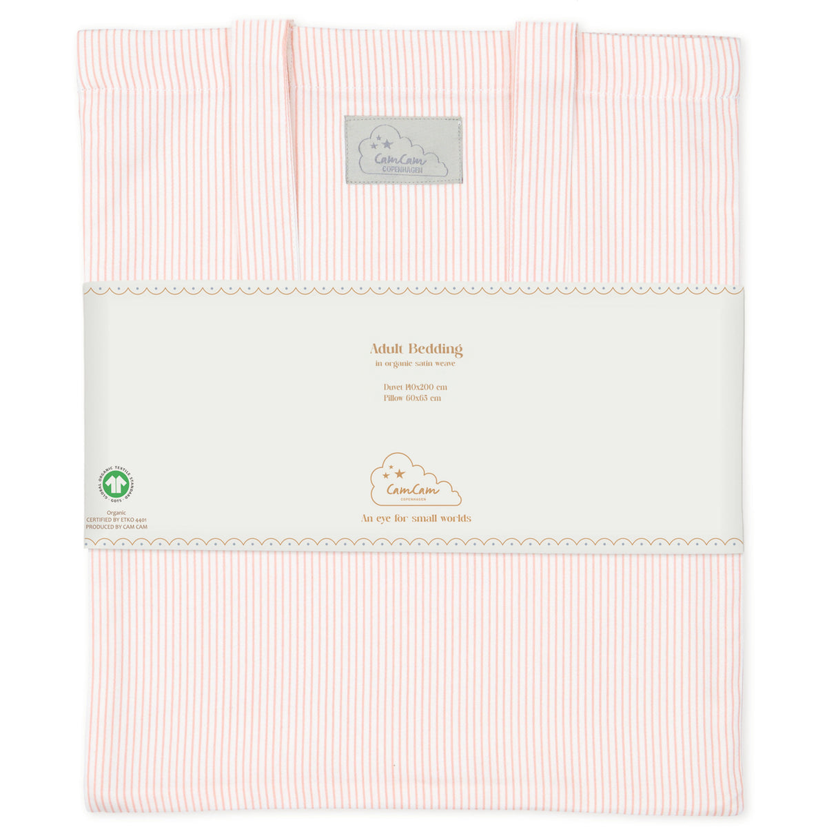 Cam Cam Copenhagen Classic Stripes Rose Sängkläder
