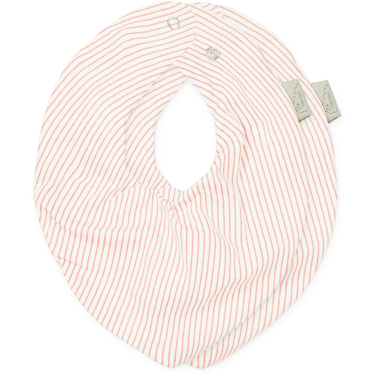 Cam Cam Copenhagen Classic Stripes Rose Bandana Haklapp Jersey 2-Pack
