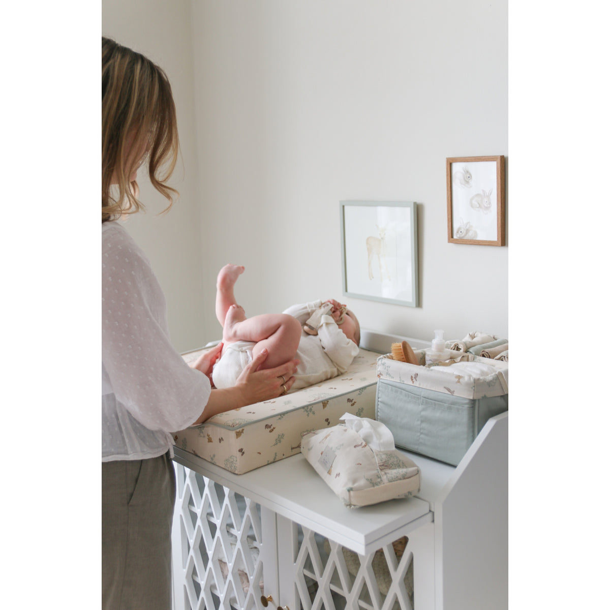 Cam Cam Copenhagen Woodland Diaper Caddy