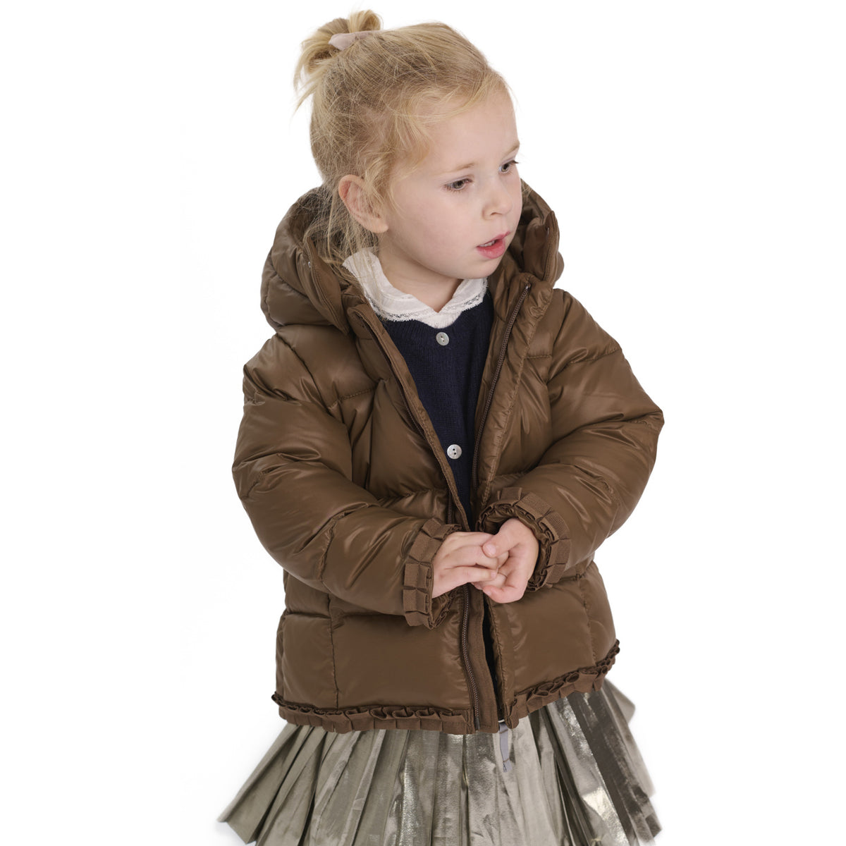Ver De Terre Kangaroo Featherlight Baby Girls Jacka