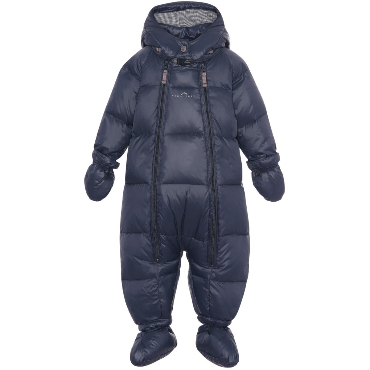 Ver De Terre Navy Featherlight Baby Vinteroverall