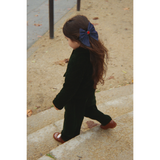 Konges Sløjd Dot Nuit Rose Rouge Rosett Hair Clip