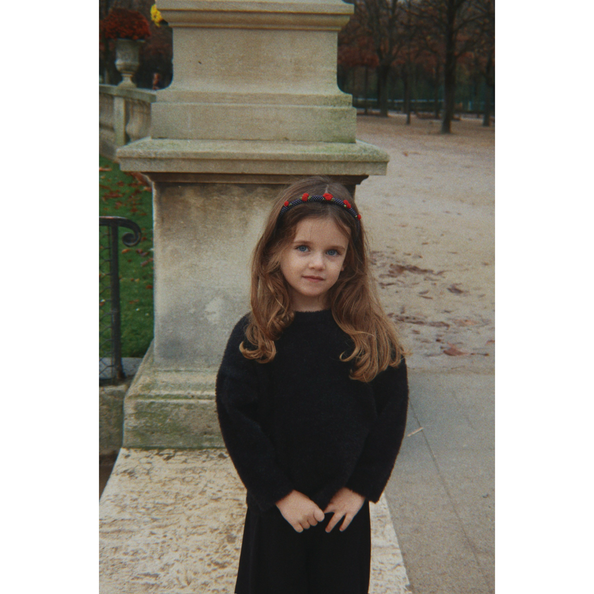 Konges Sløjd Dot Nuit Rose Rouge Hairbrace