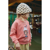 Konges Sløjd Peach Blossom Lou Paljet Sweatshirt Gots