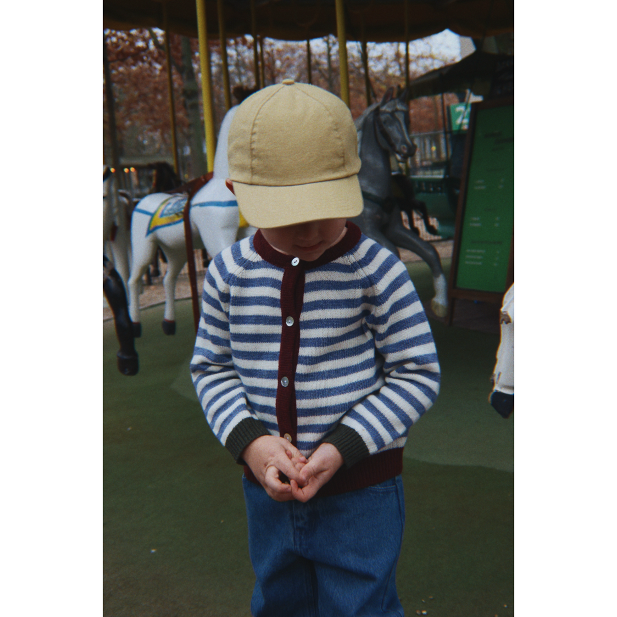 Konges Sløjd Autumn Stripe Belou Cardigan