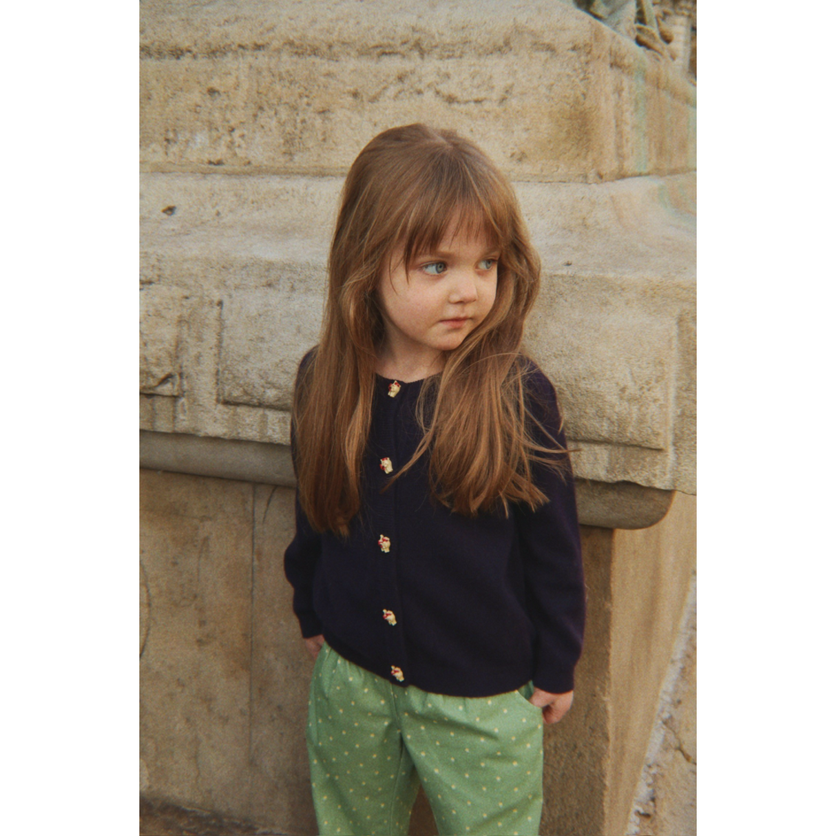 Konges Sløjd Blue Cattie Cardigan