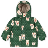 Konges Sløjd Dot Miao Verde Magnum Down Jacka Print Grs