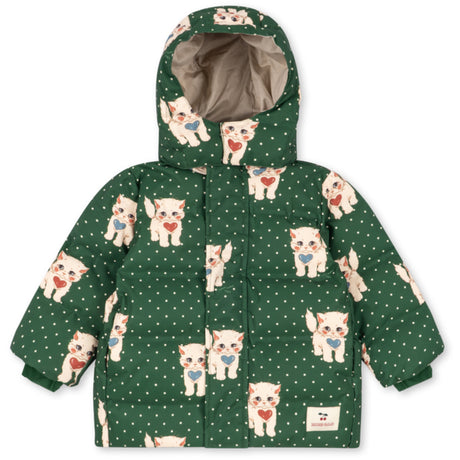 Konges Sløjd Dot Miao Verde Magnum Down Jacka Print Grs