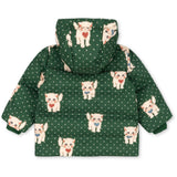 Konges Sløjd Dot Miao Verde Magnum Down Jacka Print Grs