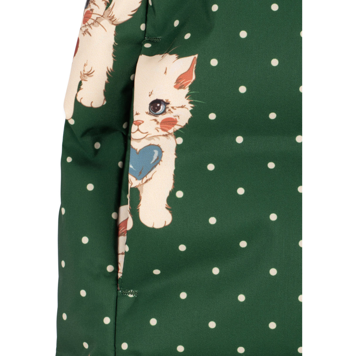 Konges Sløjd Dot Miao Verde Magnum Down Jacka Print Grs