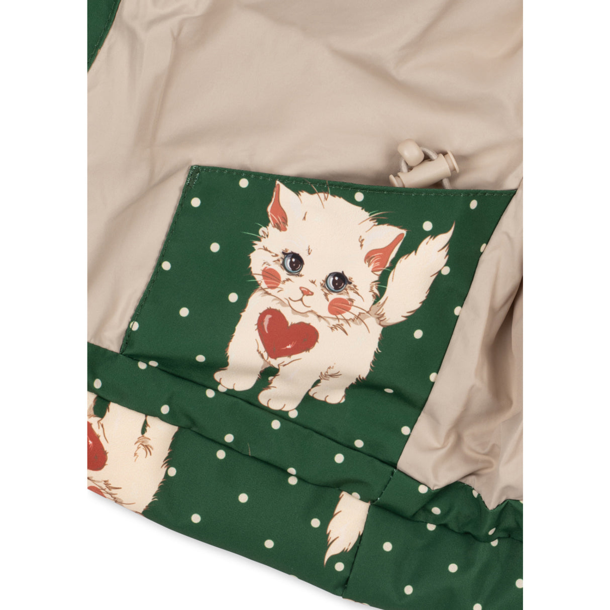 Konges Sløjd Dot Miao Verde Magnum Down Jacka Print Grs