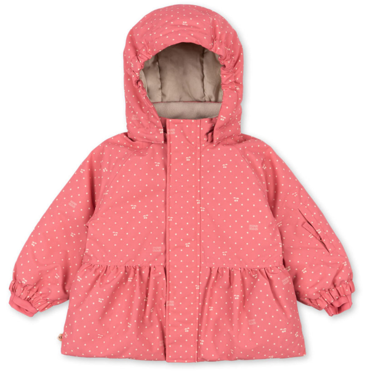 Konges Sløjd Cherry Berry Dot Mismou Frill Jacka