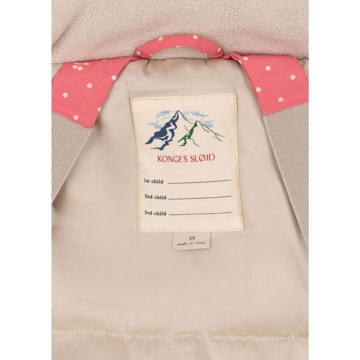 Konges Sløjd Cherry Berry Dot Mismou Frill Jacka