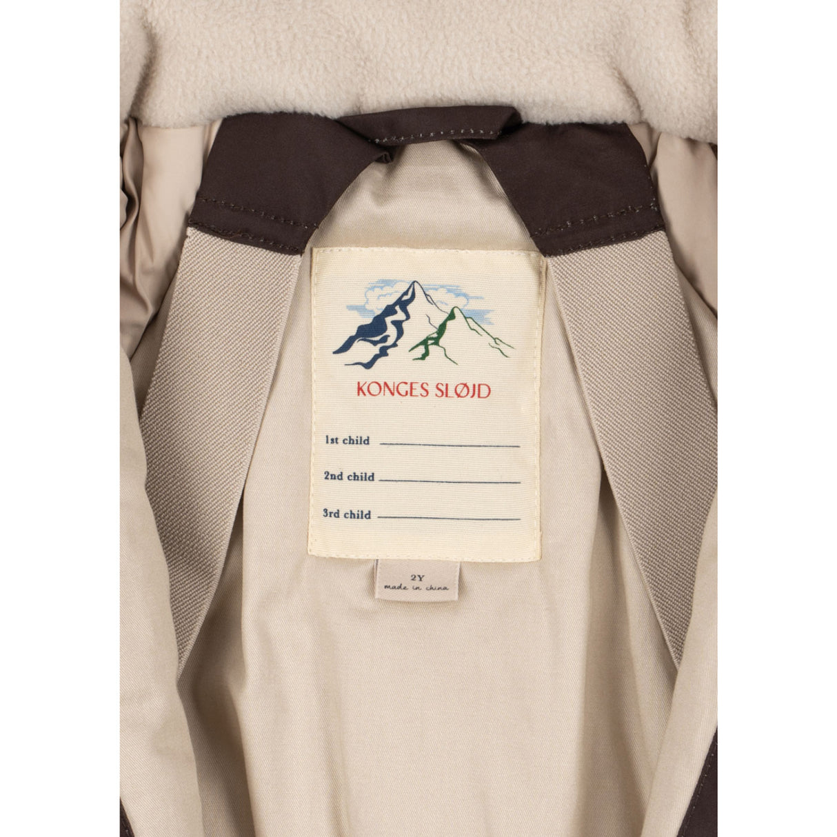 Konges Sløjd Chocolate Brown Award Flygdräkt Solid
