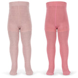 Konges Sløjd Rose Mix 2 Pack Rib Glitter Strumpbyxar
