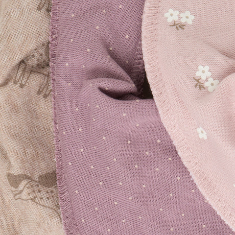 Pippi Elderberry Bandana Haklapp Girl -Aop (3-Pack)
