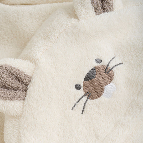 Pippi Egret Hooded Bath Robe