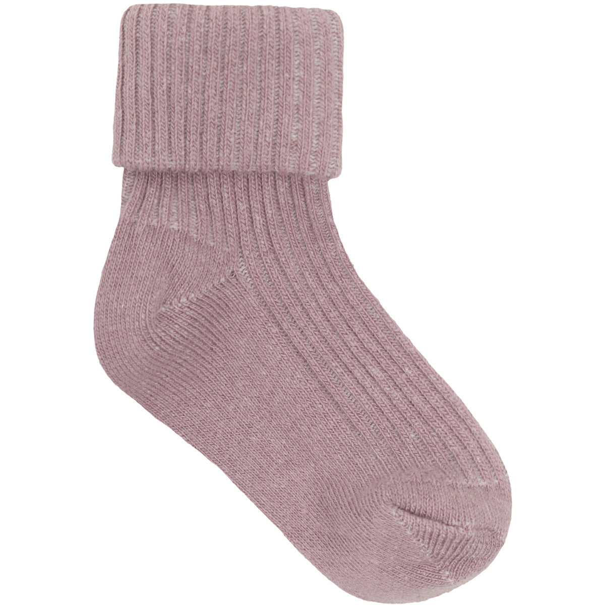 Minymo Elderberry Baby Rib Strumpor W.Glit (2-Pack)