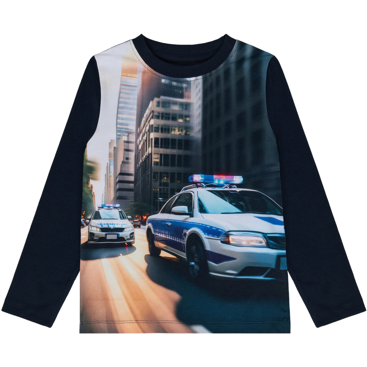 Minymo Dark Sapphire-Blue T-Shirt Ls