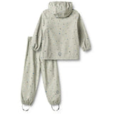 Wheat Light Flint Letters Regnkläder Ola Sett