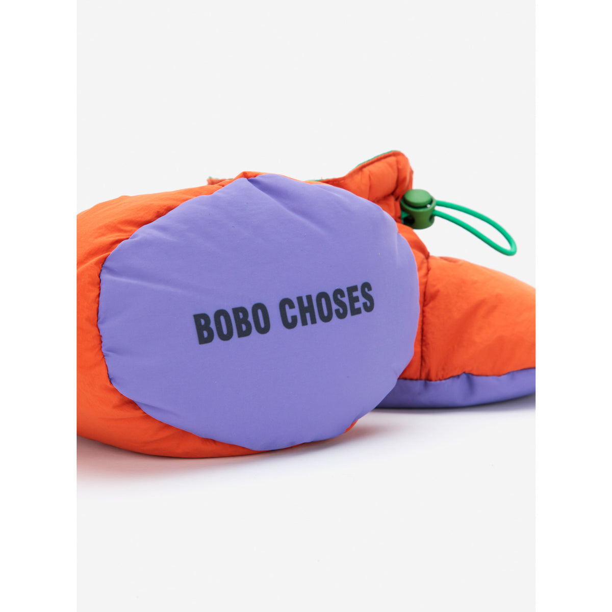 Bobo Choses Red Bobo Choses Quiltad Baby Booties