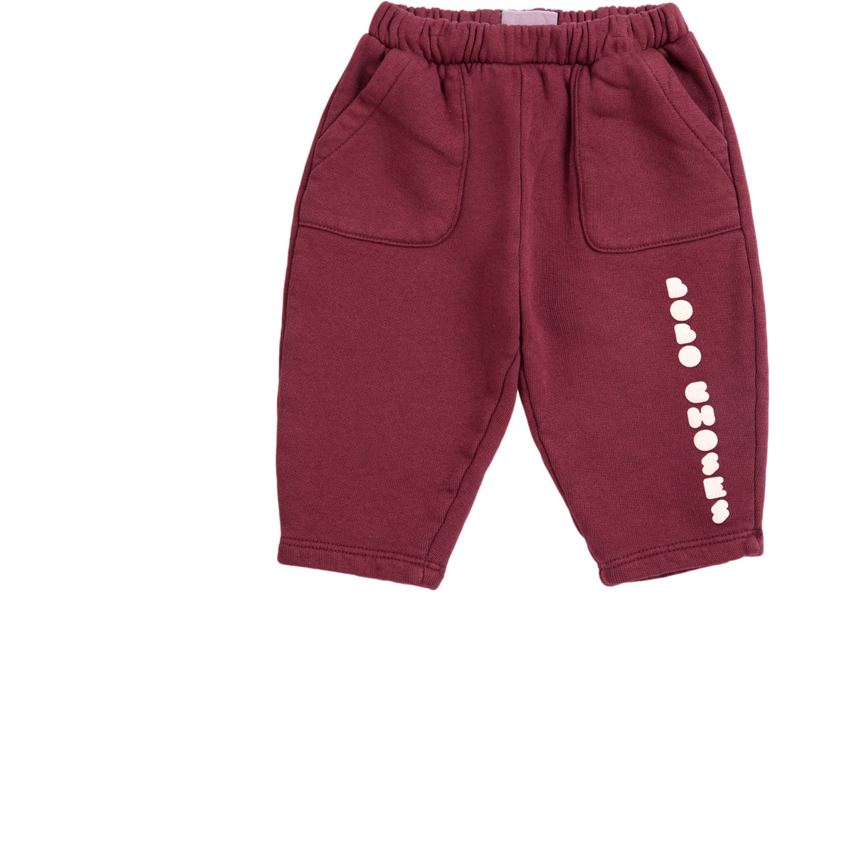 Bobo Choses Burgundy Red Bobo Choses Bolder Jogging Byxor
