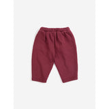 Bobo Choses Burgundy Red Bobo Choses Bolder Jogging Byxor