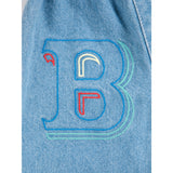 Bobo Choses Blue B.C. Embossed Denim Byxor