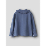 Name It Medium Blue Denim Nmfluna Ls Dnm Skjorta 4468-Yb