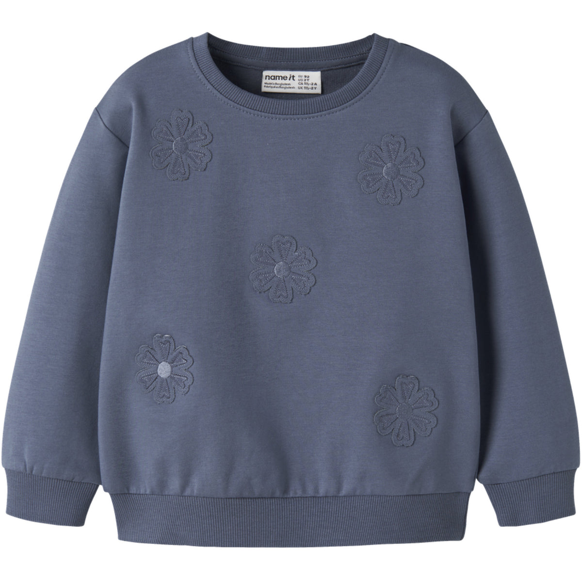 Name It Vintage Indigo Nmfleona Ls Nreg Sweat Unb
