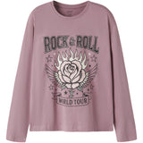 Name It Lilas Rock & Roll Nkfveen Ls Nreg Topp