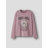 Name It Lilas Rock & Roll Nkfveen Ls Nreg Topp