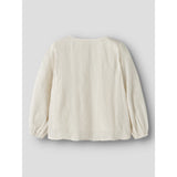 Lil'Atelier Turtledove Nmfloba Ls Loose Skjorta Lil