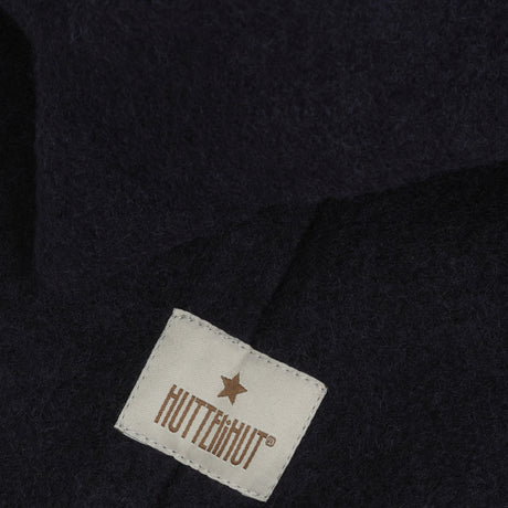 Huttelihut Dark Navy Elefanthatt Triangles Ull