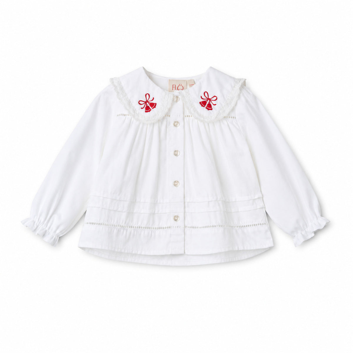 Flöss White Adele Blus