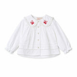 Flöss White Adele Blus