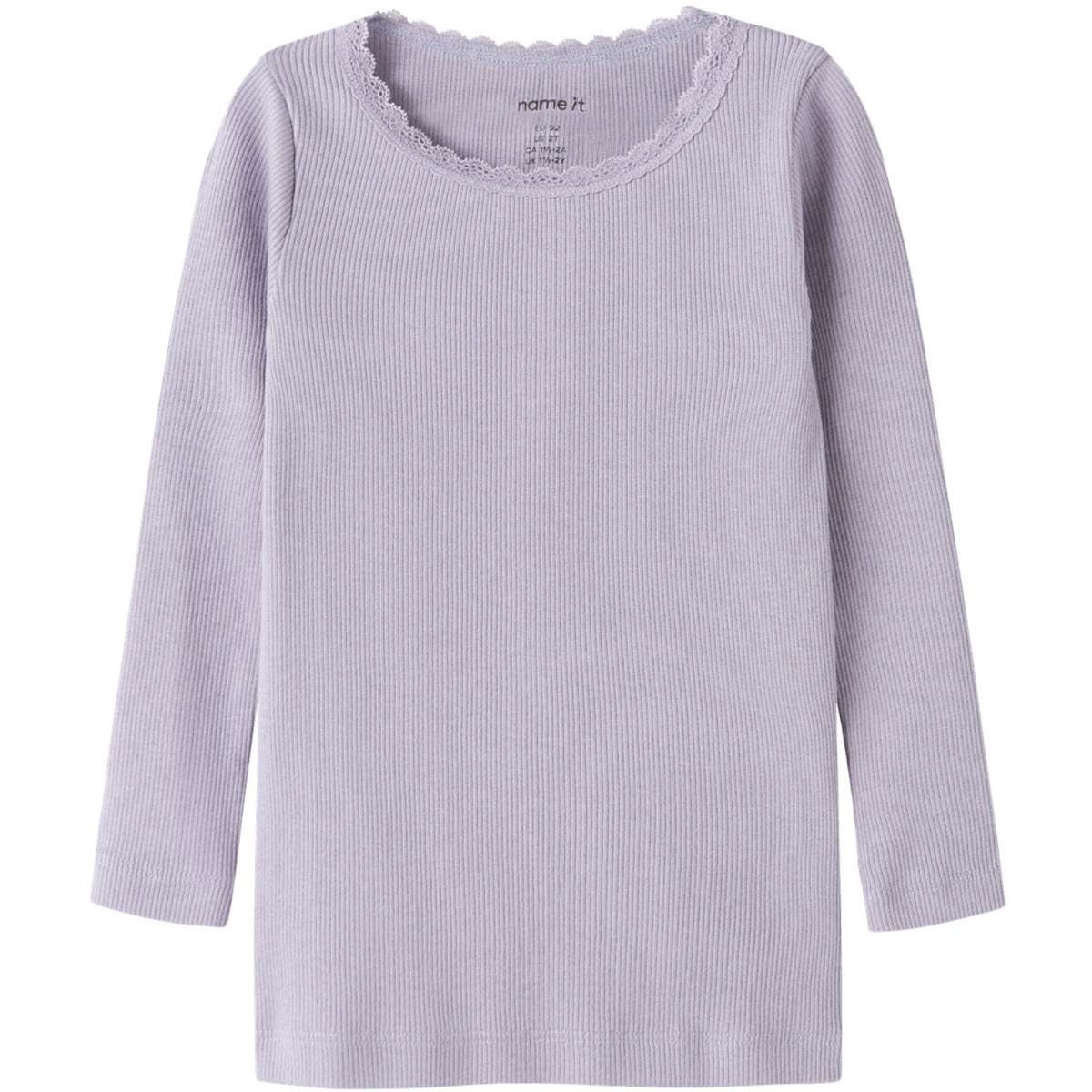 Name It Lavender Gray Nmfkab Ls Topp Noos