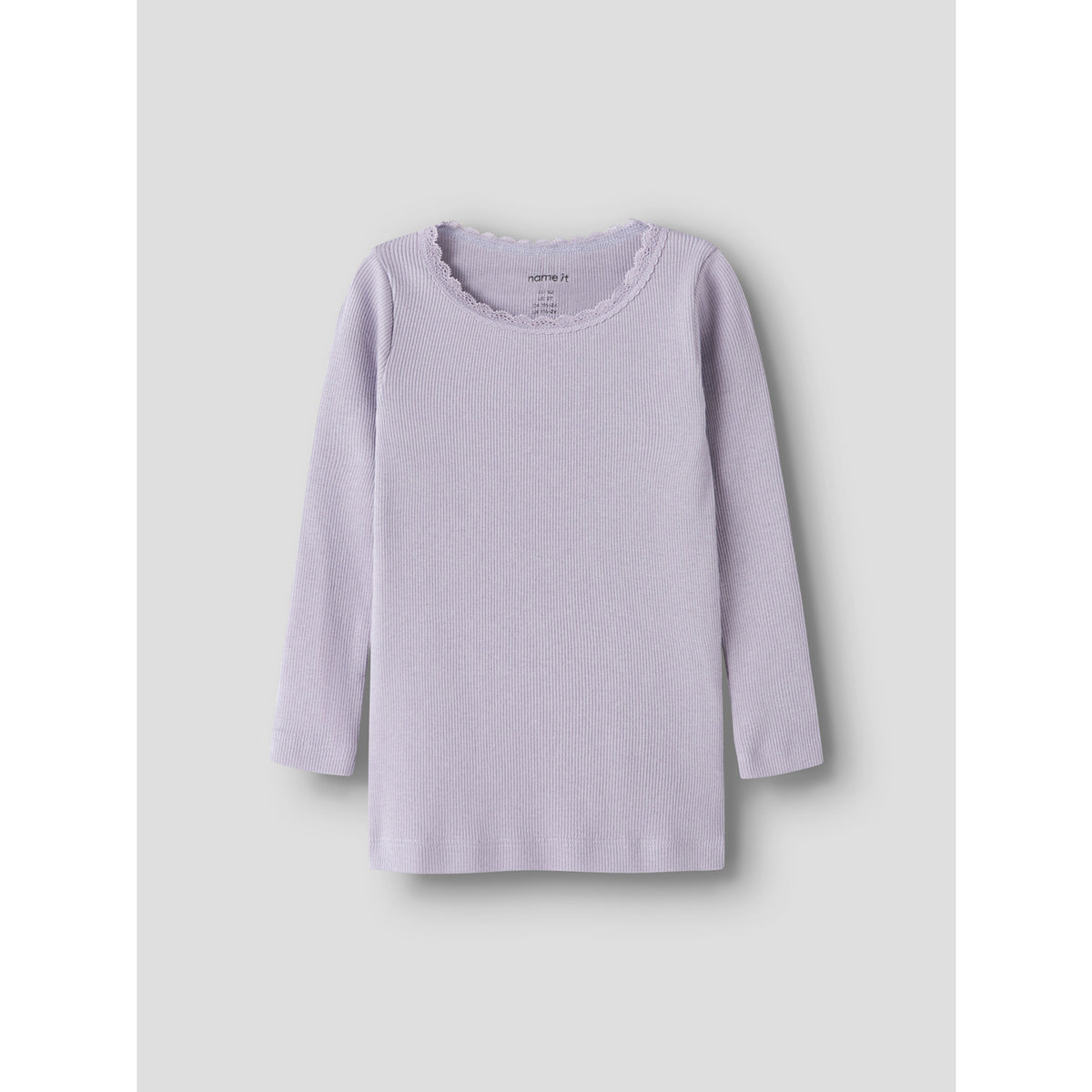Name It Lavender Gray Nmfkab Ls Topp Noos