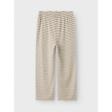 Name It Mocha Meringue W. Bright White Nkfsuraja Straight Byxor Noos
