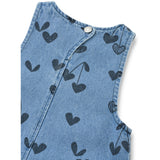 LIEWOOD Sweethearts / Denim Angelica Printed Denim Frill Klänning