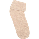 Minymo Sheer Bliss Melange Baby 2X2 Rib Ull Strumpor 2-Pack