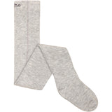 Minymo Light Grey Melange Ull Stocking - Enkelt Pak