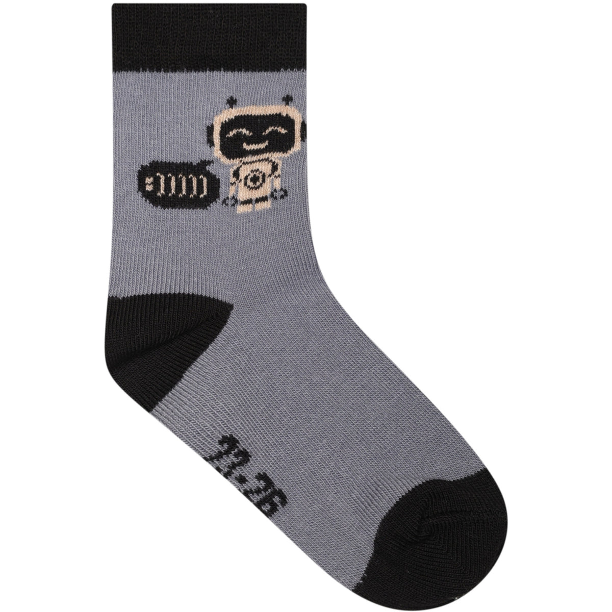 Minymo Blau Gray Strumpor M/ Pattern (5-Pack)