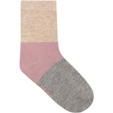 Minymo Elderberry Strumpor M/ Pattern (5-Pack)
