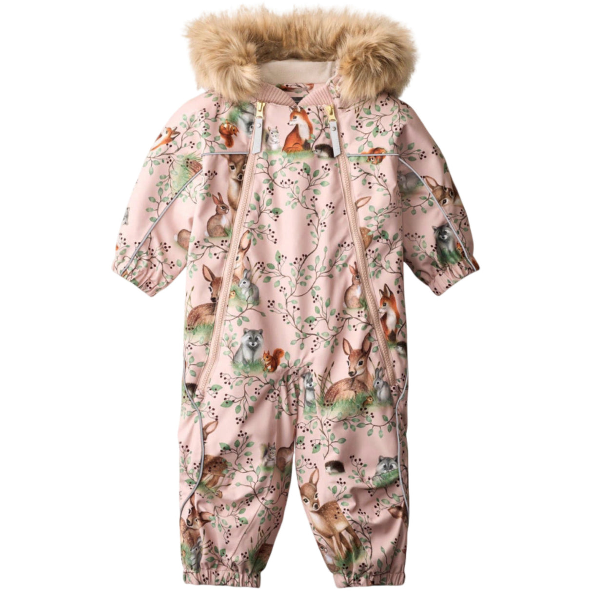 Molo Furry Friends Pyxis Päls Baby Flygdräkt
