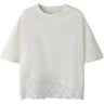 Name It Cloud Dancer Nkfroella Ss Nreg Topp